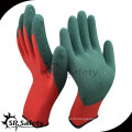 SRSAFETY Latex de finition micro revêtue de doublure en nylon de 13g sur gant de palme